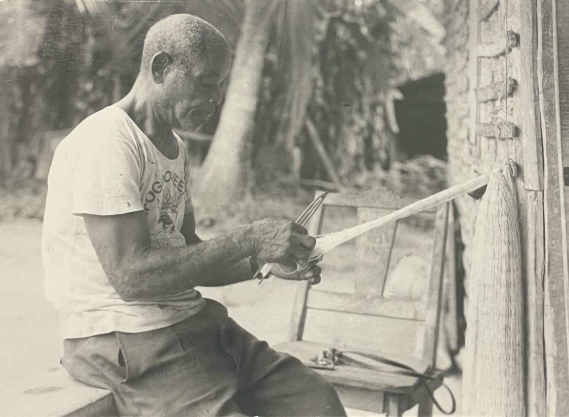 Making a fishing net