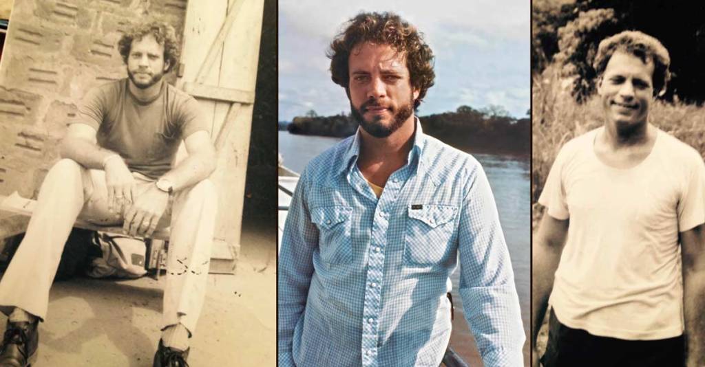 3 pictures of me in gabon